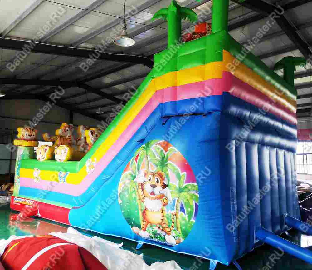 Коммерческий батут «Тигриная страна », 8*5*5 м