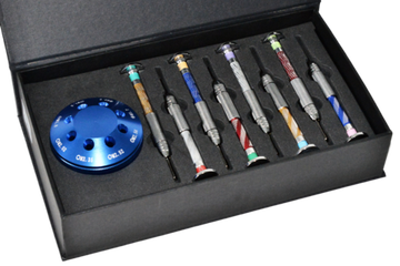 Набор отвёрток на круглой подставке 8 шт.