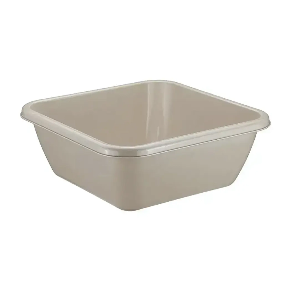 Таз квадратный 8л Латте