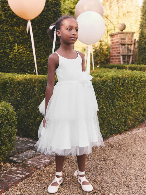 Платье для девочки Next E36-521, Белый