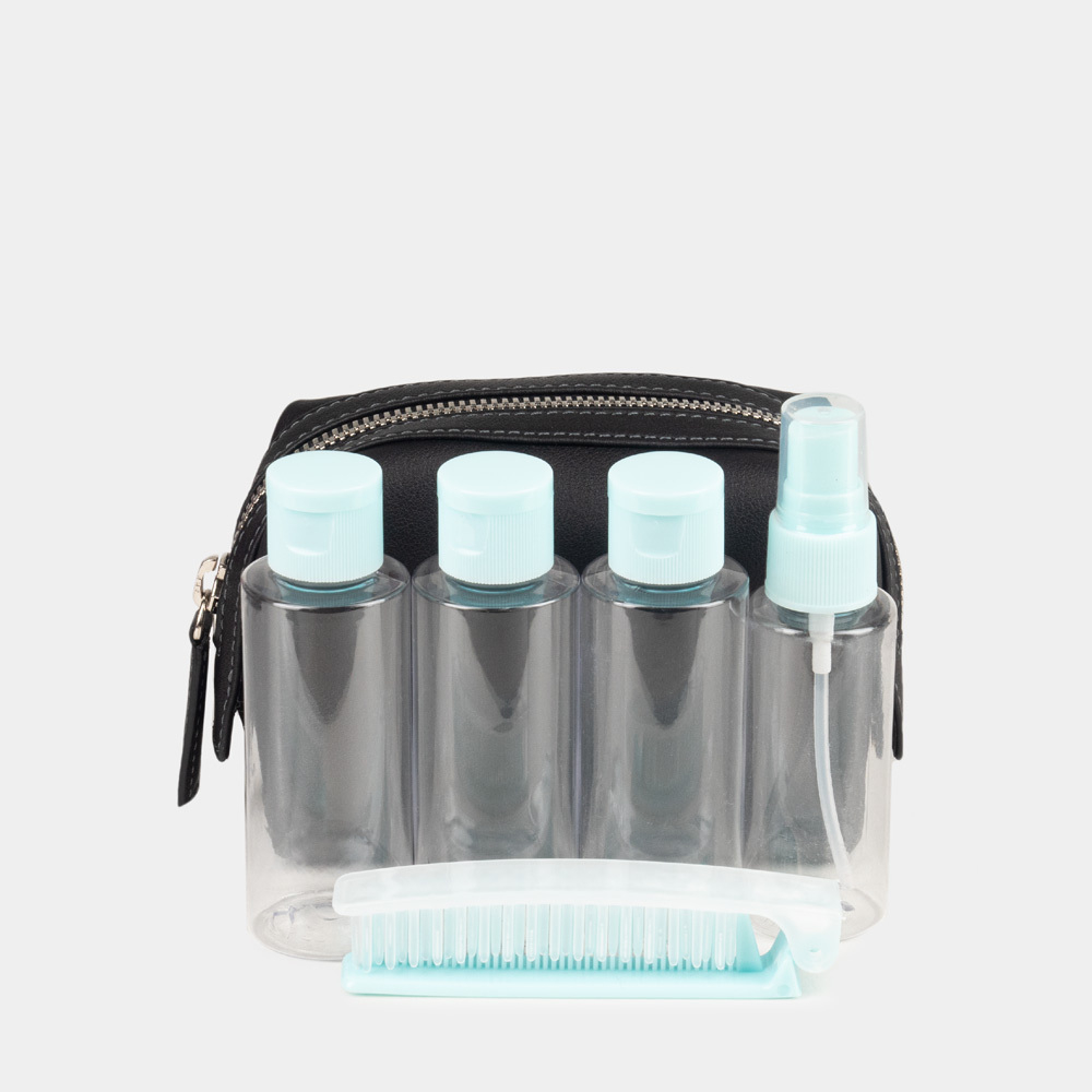 Несессер Mignon из кожи теленка черного цвета