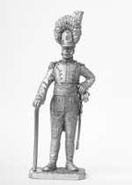 Оловянный солдатик Офицер вюртенбергского полка