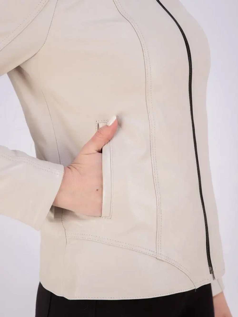 Куртка женская из натуральной кожи Турция