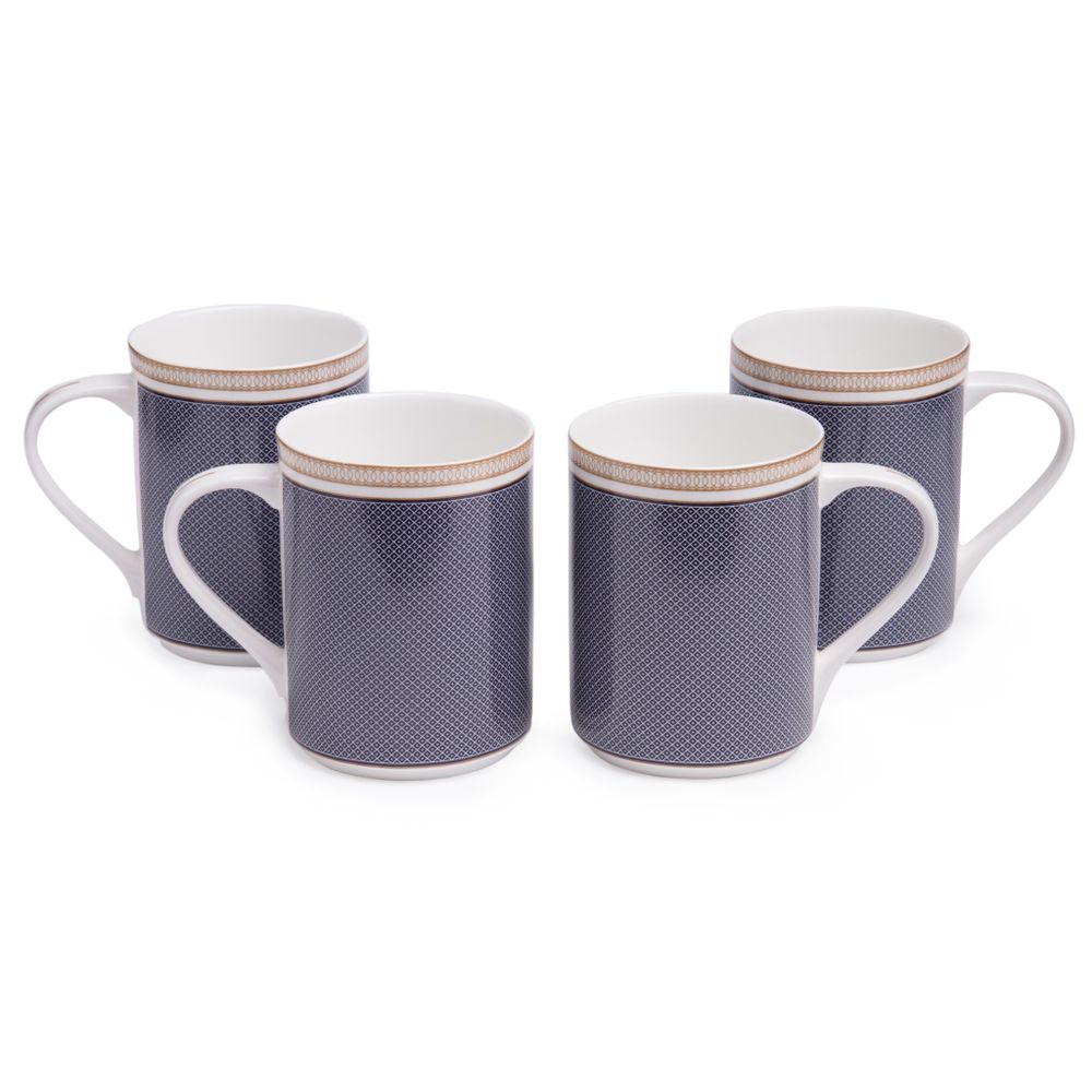 НАБОР КРУЖЕК LEFARD "DECISION" 4 ШТ. 400 МЛ