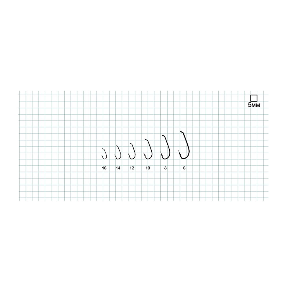 Крючок Hayabusa FLY761 №8,10,12