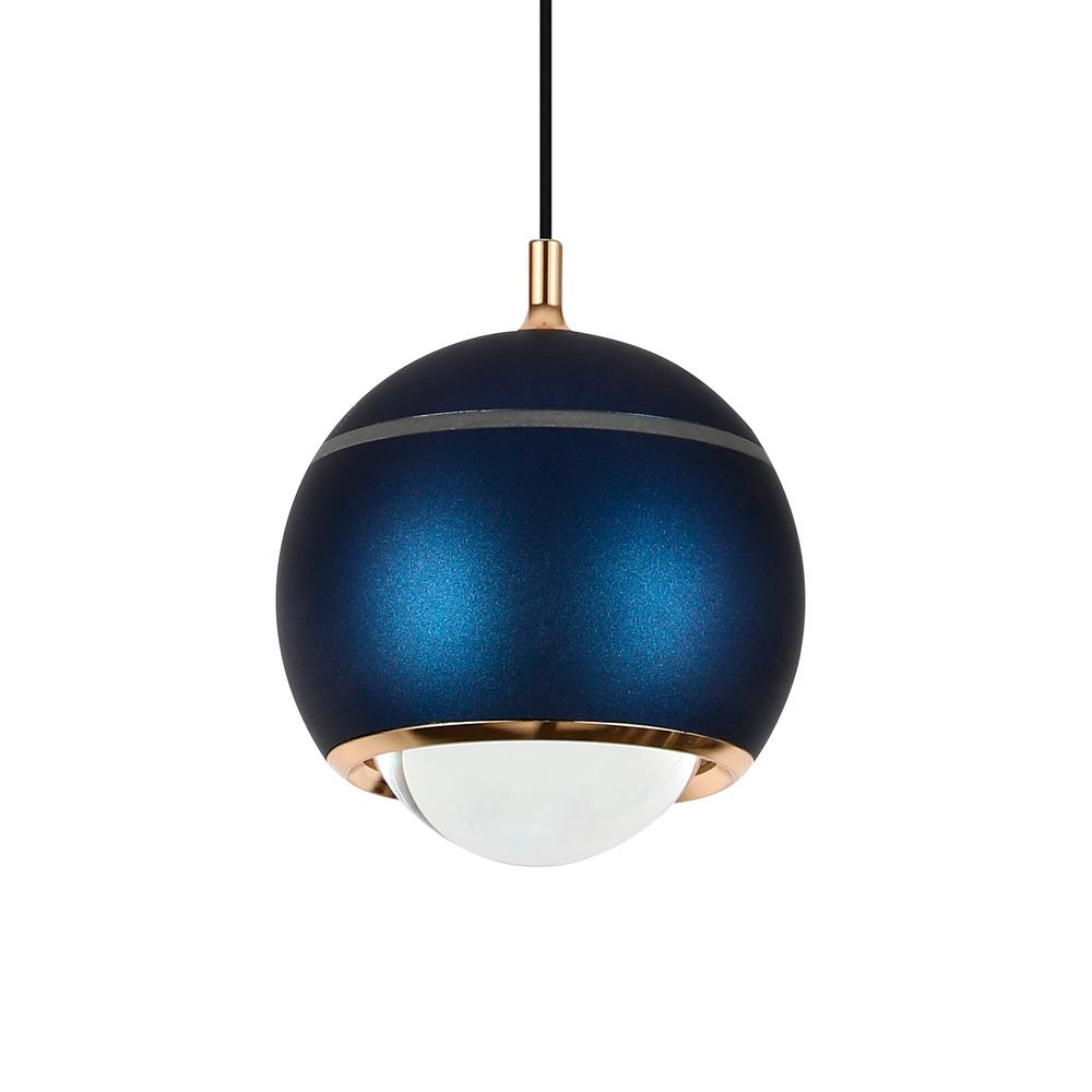 Подвесной светодиодный cветильник LED4U L8753-1 BL