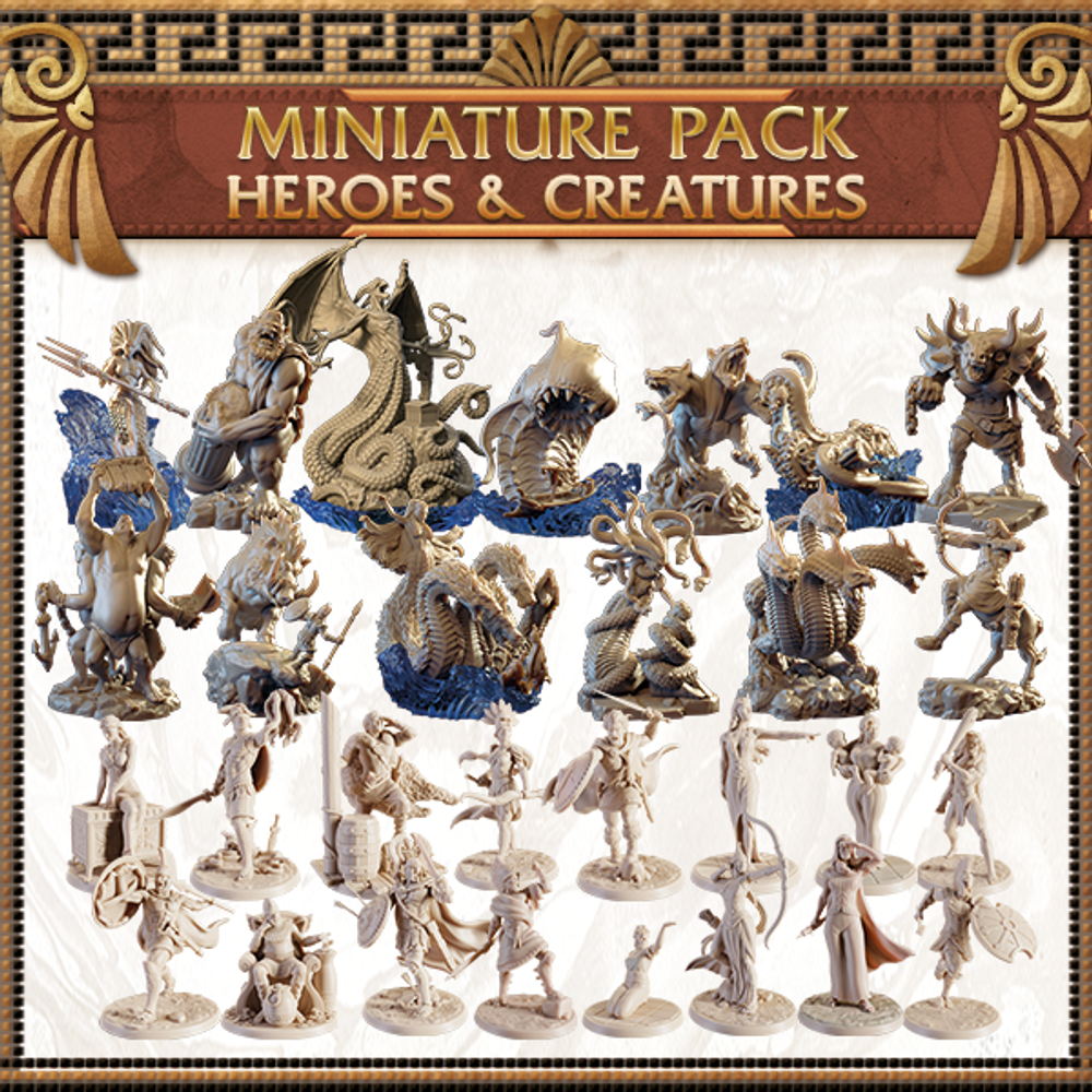 [Предзаказ] Miniature Pack - Heroes &amp; Creatures