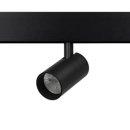 Магнитный трековый светильник ЭРА TRM20-6-7W3K BK светодиодный 7Вт 3000К черный