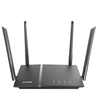 Wi-fi роутер D-Link AC1200 Wi-Fi Router, 1000Base-T WAN, 4x1000Base-T LAN, 4x5dBi external antennas, USB port, 3G/LTE support