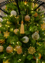 Дизайнерская ель «Новогодний экспресс»