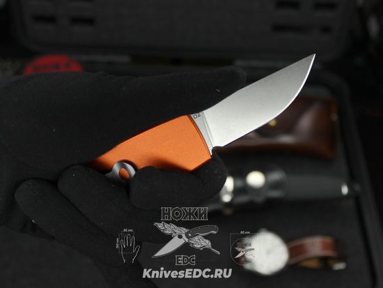 Нож фронтальный Steelclaw Steelclaw Криптон-2 - рукоять алюvиний, клинок D2