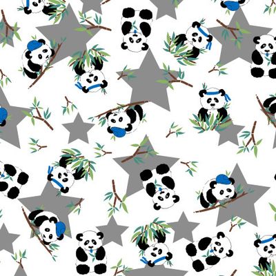 Панды и звезлы