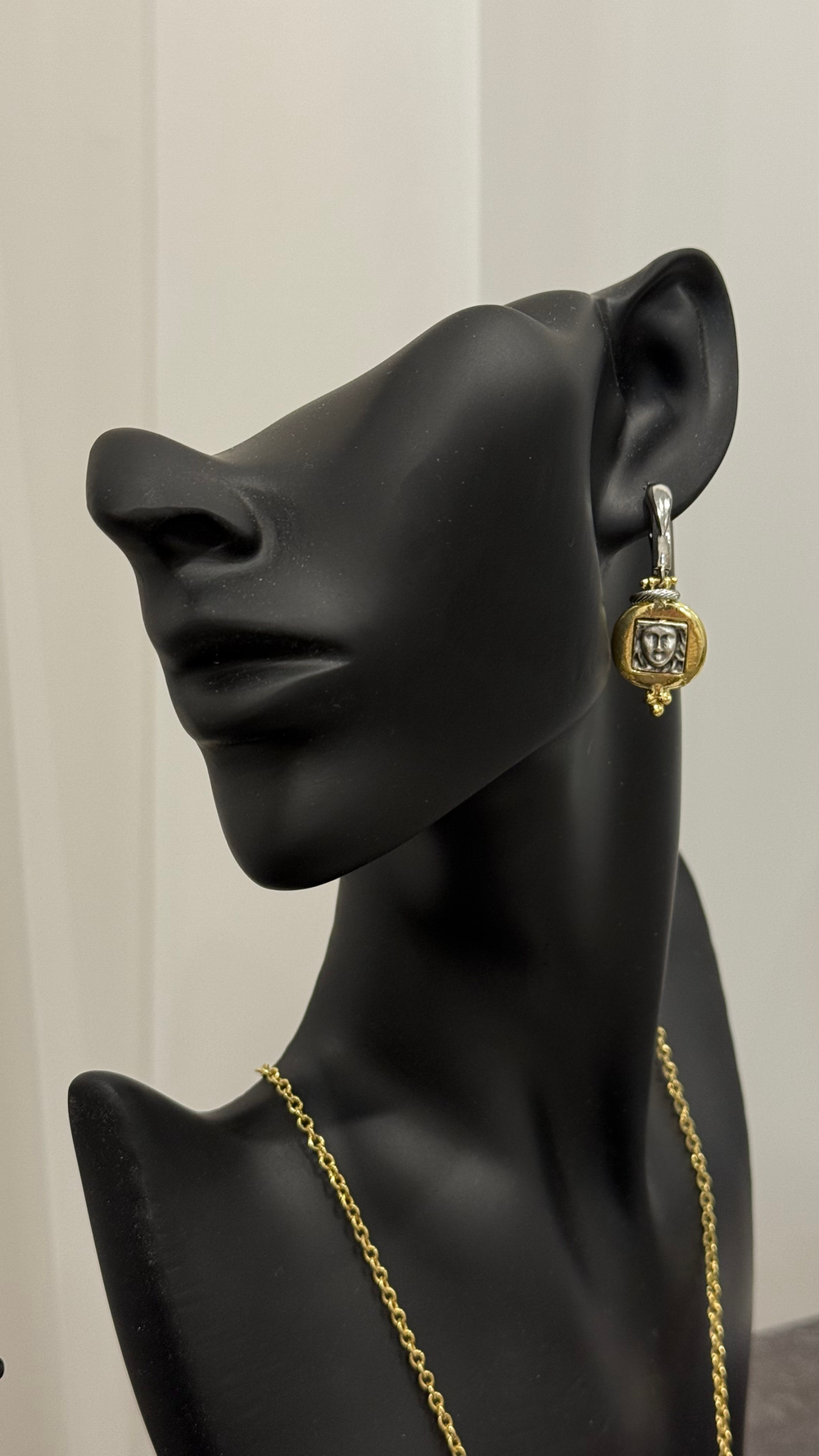 Coins12 Bl/g Серьги арт.1190