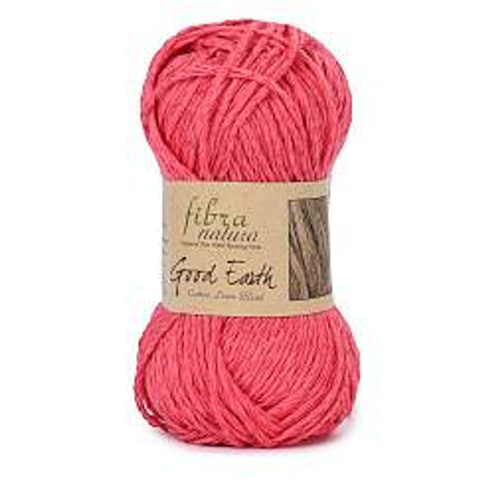 Пряжа FIBRA NATURA GOOD EARTH цвет 112 50гр. 77,5 м 47% Лён, 53% Хлопок