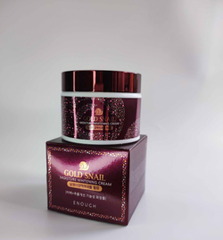 Крем для лица с муцином улитки ENOUGH Gold Snail Moisture Whitening Cream увлажняющий 50 мл