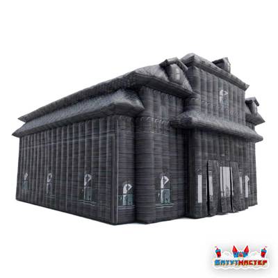 Надувной дом ужасов «Тьма», 15×15×9,8 м