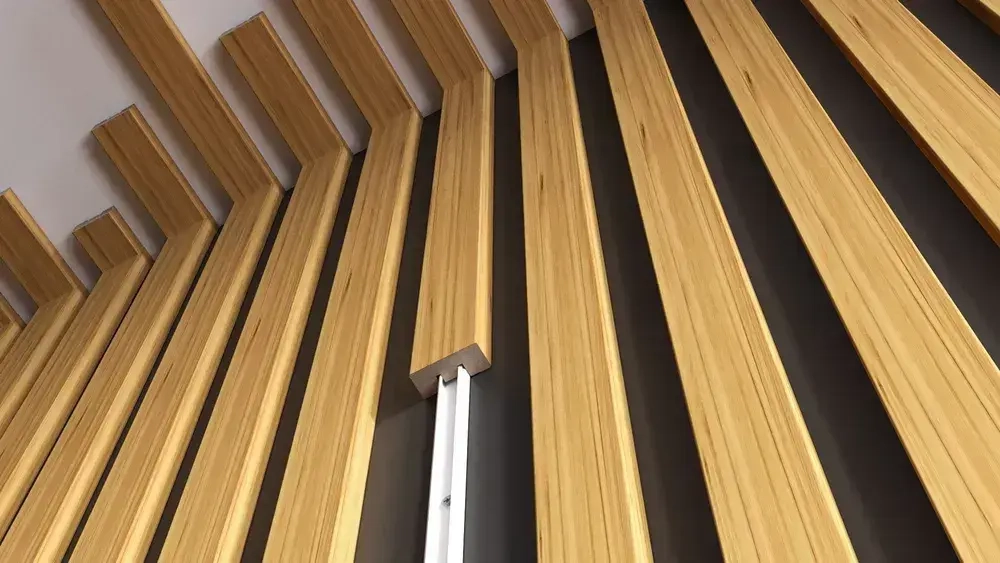 Интерьерная рейка МДФ ДУБ КРАФТ ЗОЛОТОЙ 16*40*2800 МДФ - 20 шт.