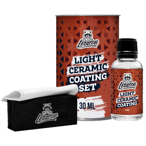 LERATON LIGHT Ceramic Coating SET Керамическое покрытие для кузова 30мл