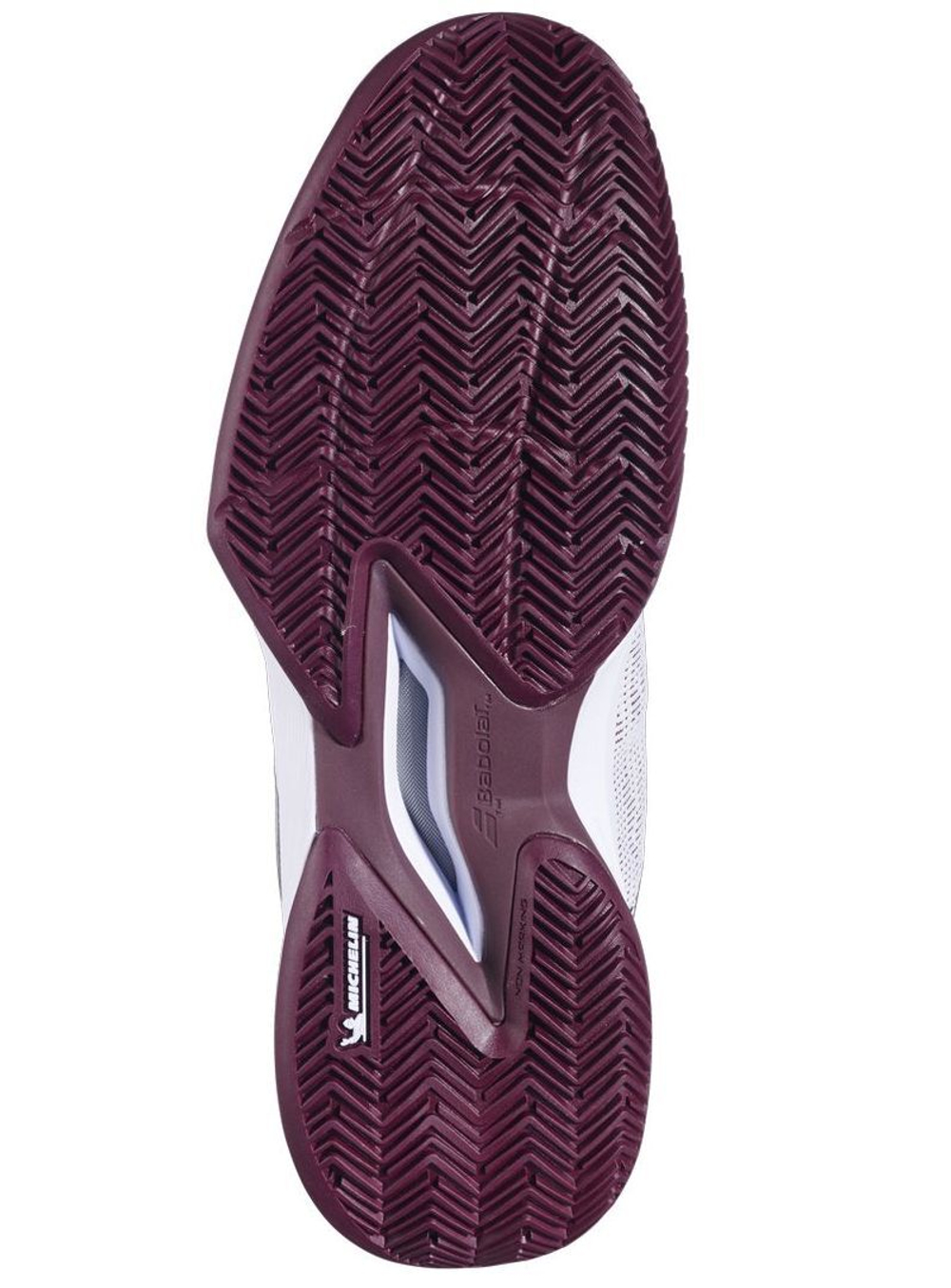 Теннисные кроссовки Babolat Jet Tere 2 Clay - white/port royale