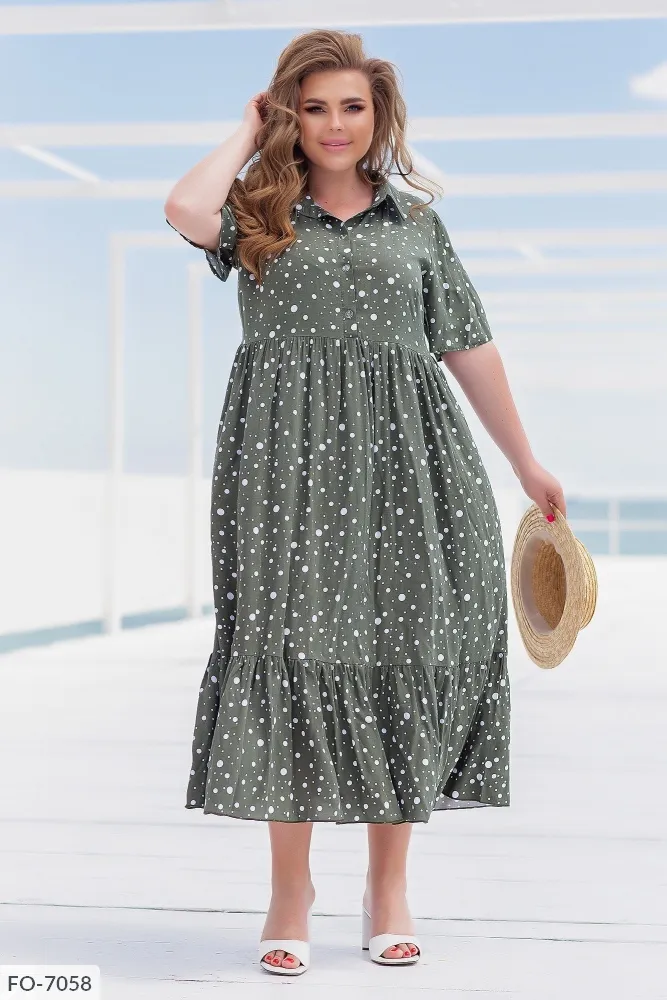 Платье FO-7054 Фабрика Моды