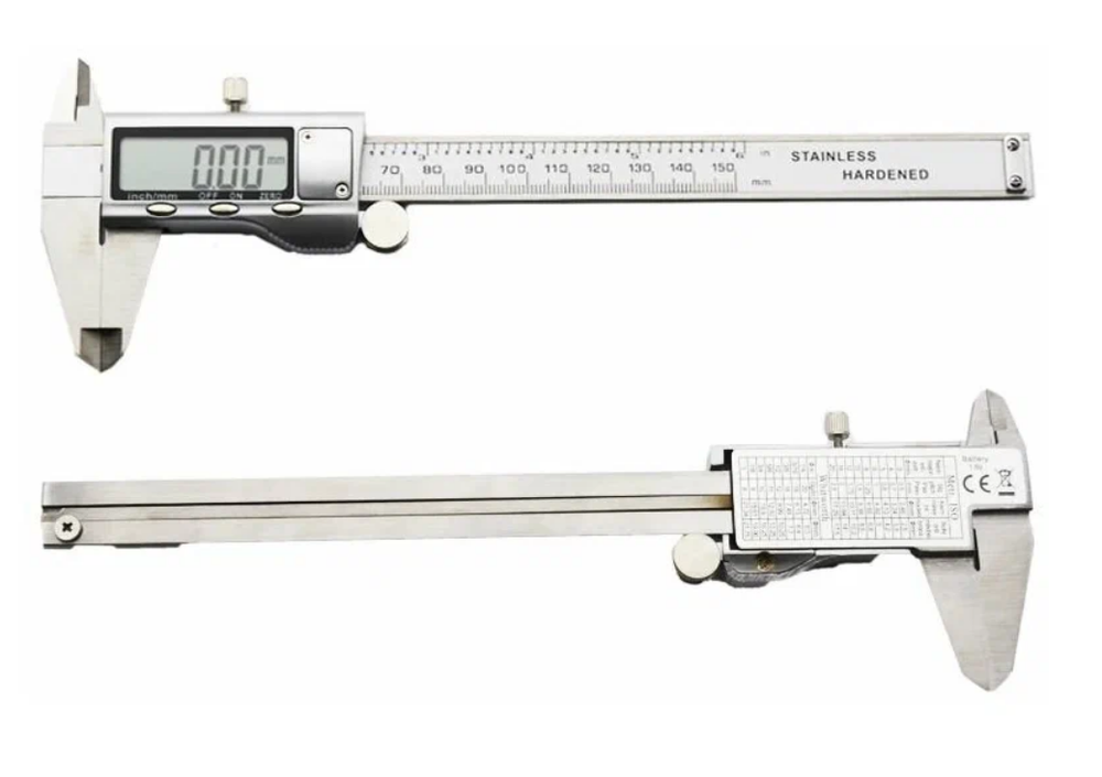 Штангенциркуль электронный с ЖК дисплеем. точность 0,01мм.