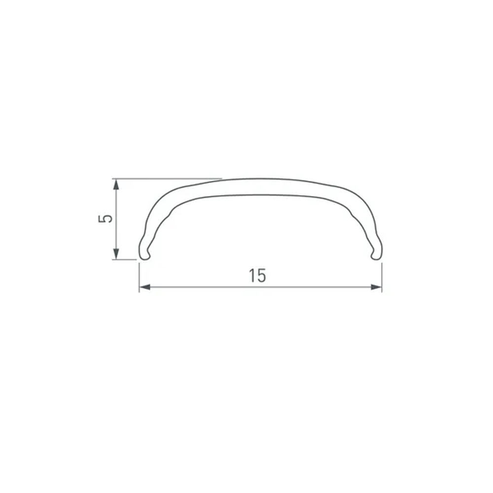 Экран ARH-BENT-W18-2000 Clear (Arlight, Пластик) 023088