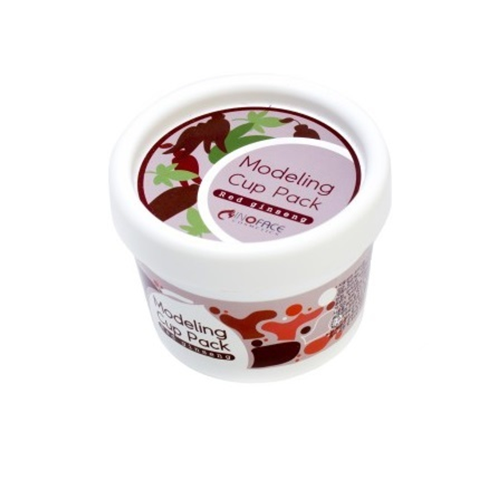 Маска альгинатная с красным женьшенем Inoface Red Ginseng Modeling Cup Pack 18г