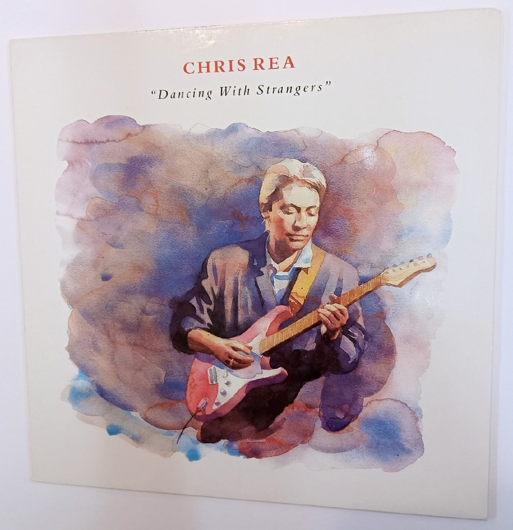 Винтажная виниловая пластинка Chris Rea Dancing With Strangers (Germany 1987)