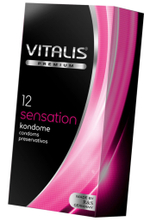 Презервативы ''VITALIS'' PREMIUM sensation №12