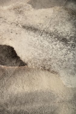 Ковер Мосси стриженный светло-серый