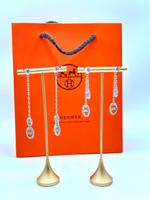 Серьги Hermes 6 см