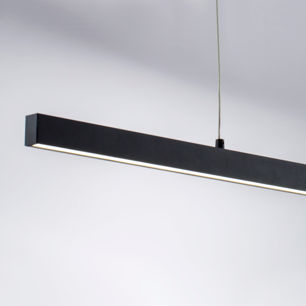 748307 Люстра SATURNO LED 36W 2600LM 70G ЧЕРНЫЙ 3000-6000K