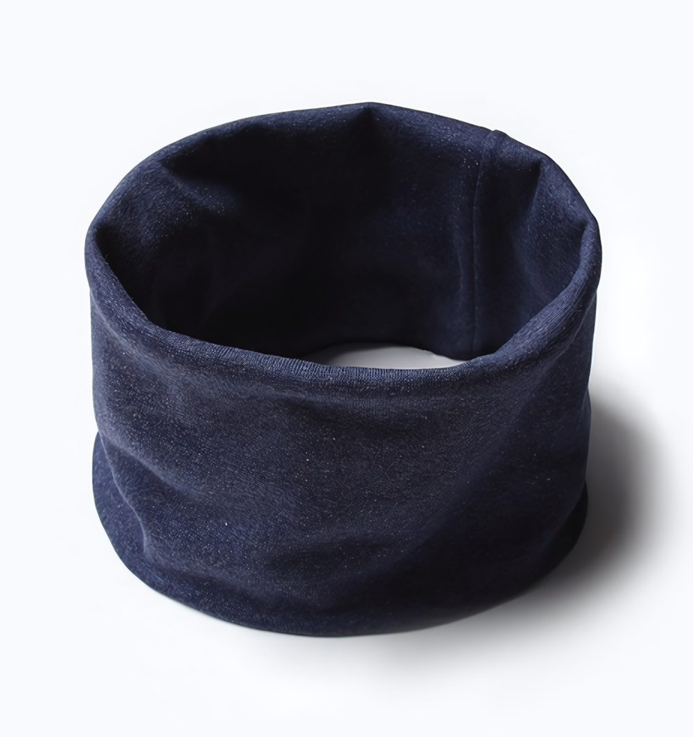 Снуд А.73160, синий меланж, р. 25х23 9895991