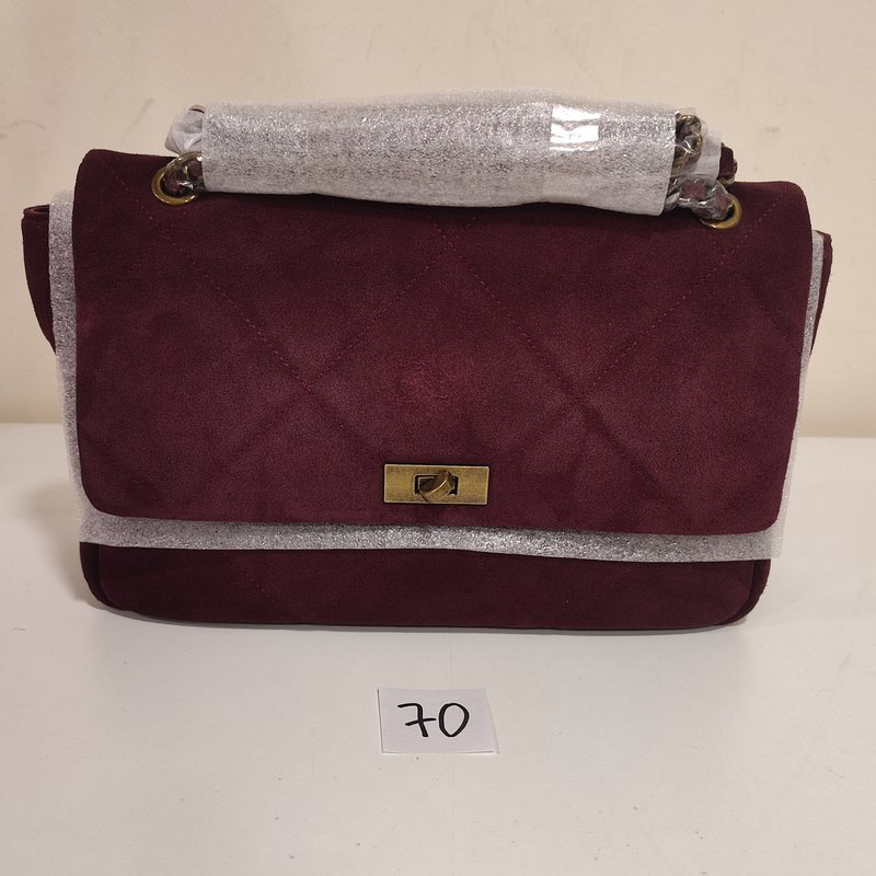 KELLY M марсала из замши - пятно на крышке 70