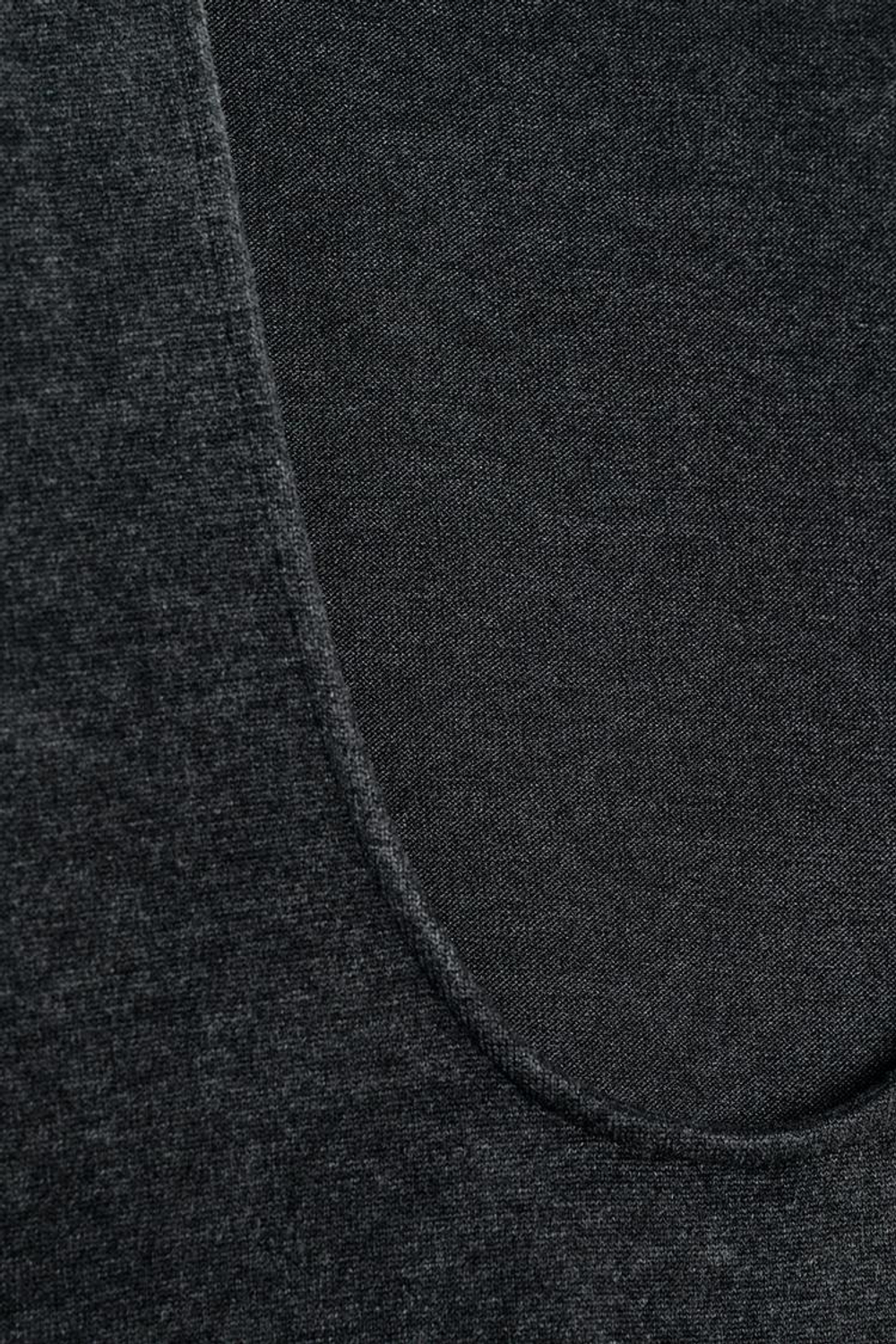 ZARA ТОП С ОТКРЫТОЙ СПИНОЙ, АНТРАЦИТОВО-СЕРЫЙ