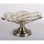 Ваза на ножке 35см