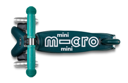 Самокат Mini Micro Deluxe складной ECO LED зеленый