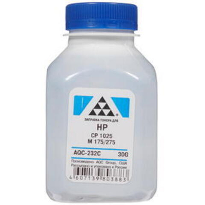 Тонер AQC тип AQC-232C для HP CE311A Cyan (30г)