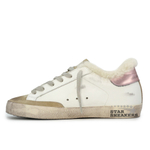 Кеды женские с мехом Golden Goose Superstar