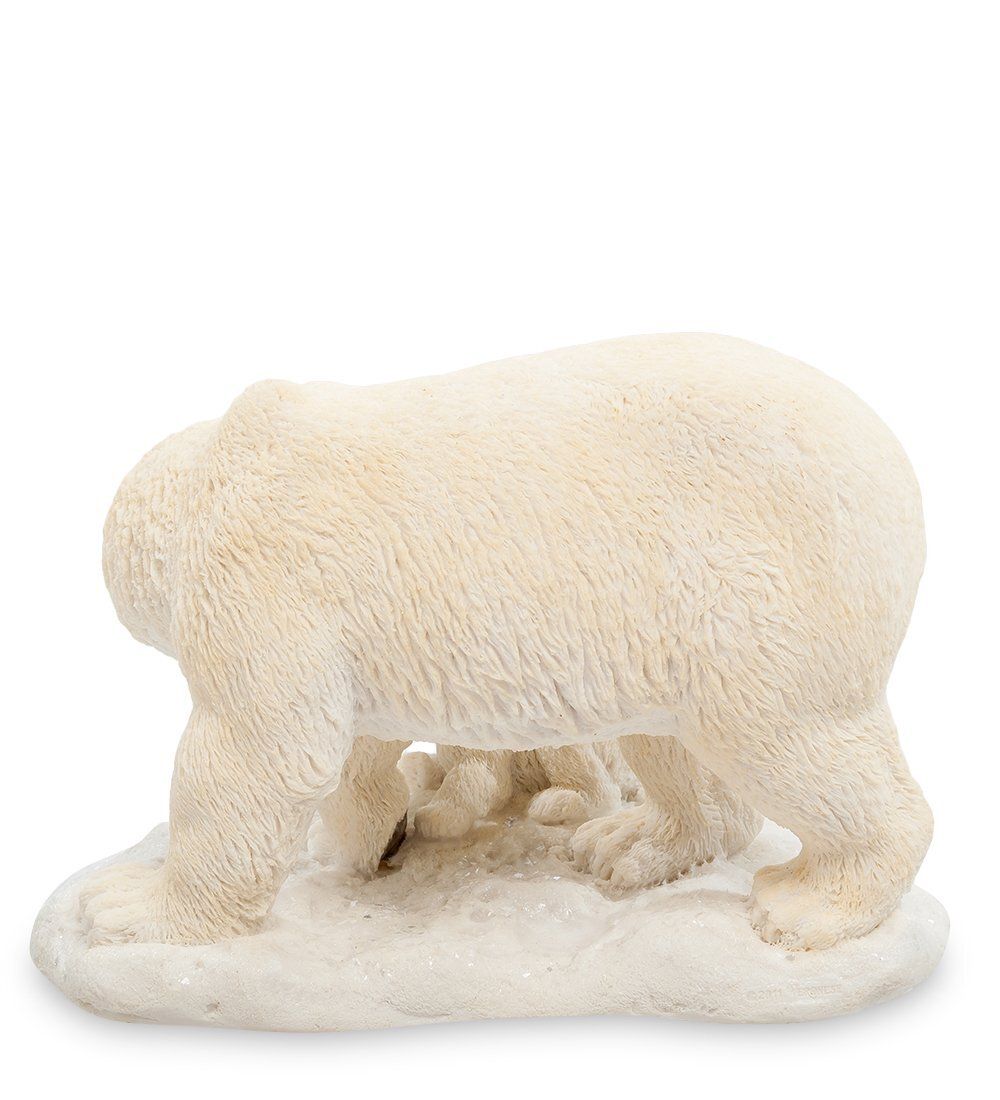 Veronese WS-706 Статуэтка «Белый медведь с детенышем»