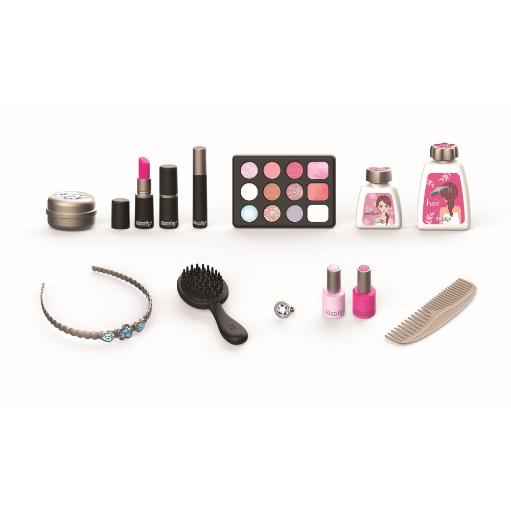 Детский набор салона красоты Smoby My Beauty 320148 в чемоданчике с 13 аксессуарами от 3 лет — фото 3