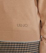 Свитер Liu Jo - светло-коричневый(MF3392 MS49I)