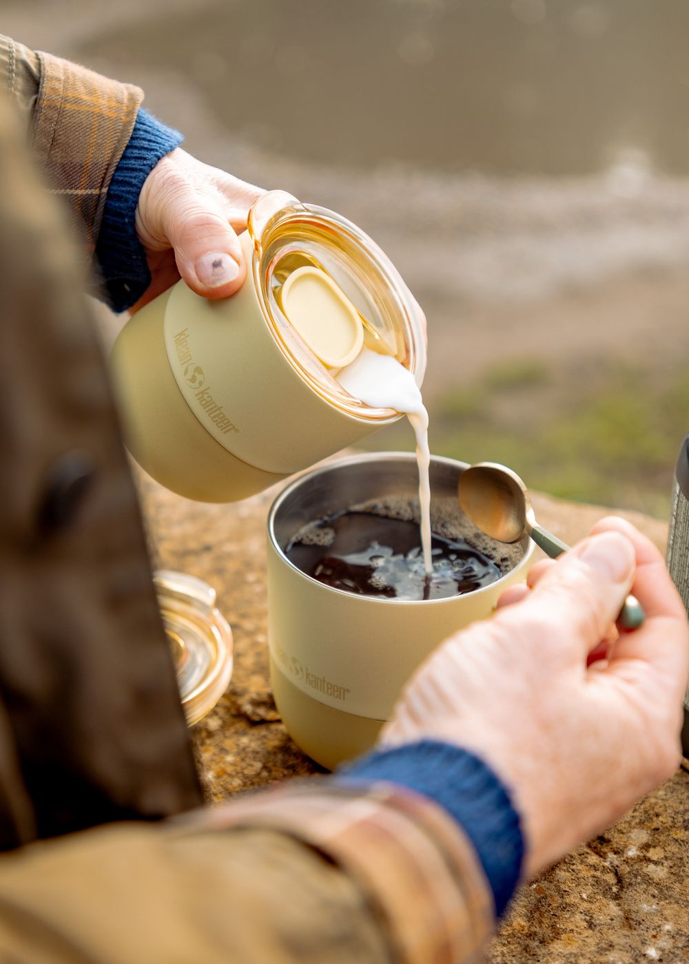 Термокружка Klean Kanteen Rise Mug 12oz (355 мл) Wax Yellow