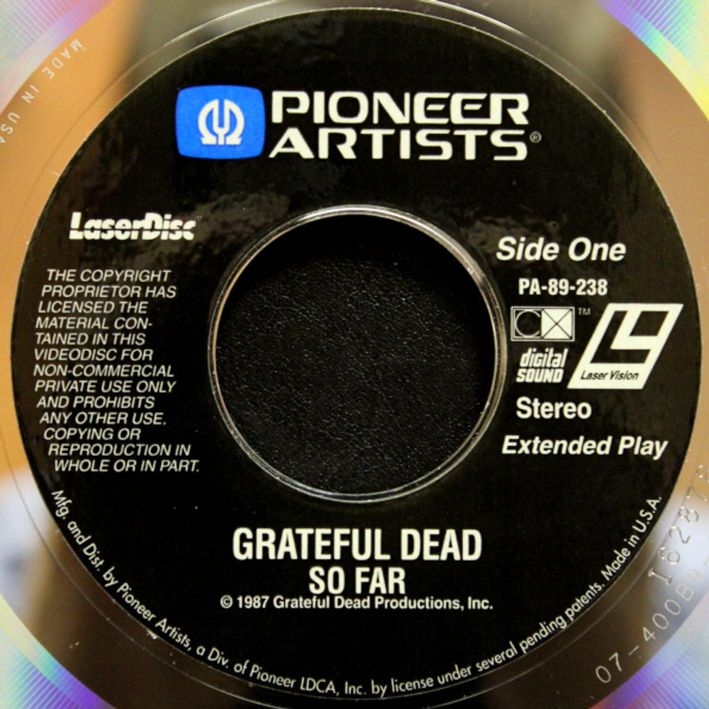 Grateful Dead / So Far (LD)