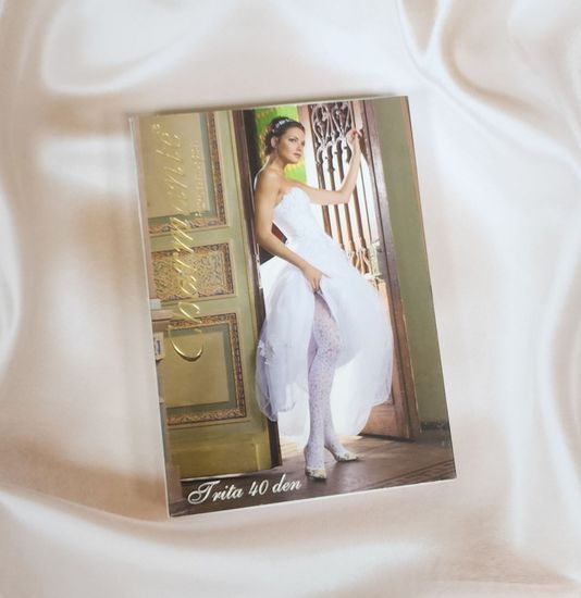 Колготки женские , белые SP TRITA 40den, L/XL