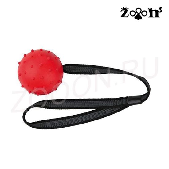 Trixie Мяч резиновый на веревке диаметр 5 см, длина 32 см