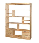 Стеллаж Расмус деревянный лакрованный