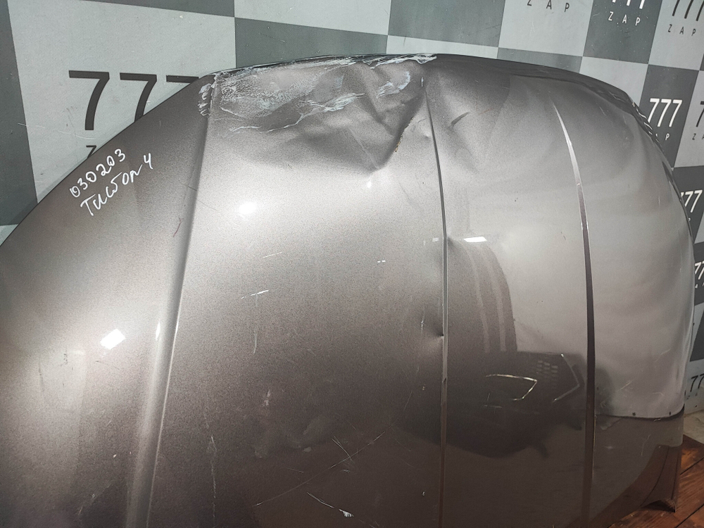 Капот Hyundai Tucson 4 (NX4) 20-нв Б/У Оригинал 66400N9000