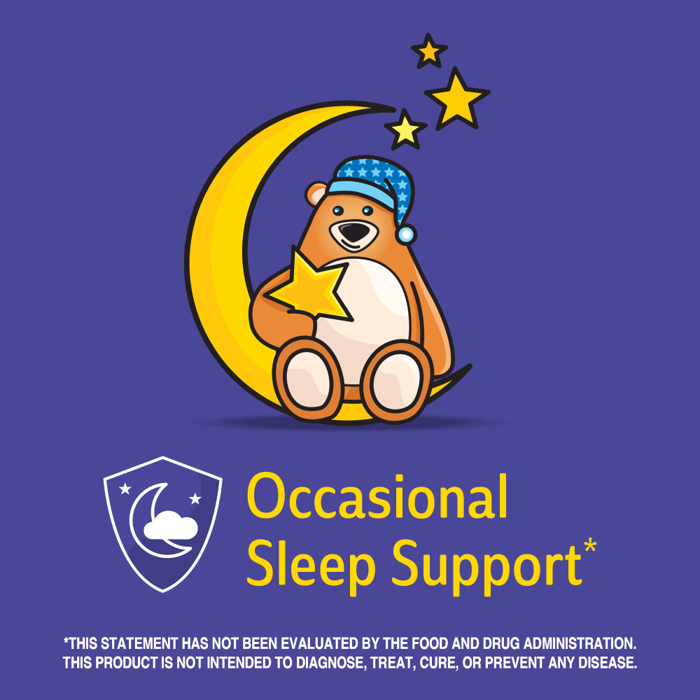 21st Century, Zoo Friends Sleep, жевательный мелатонин для детей, от 4 лет, малина, 60 жевательных таблеток