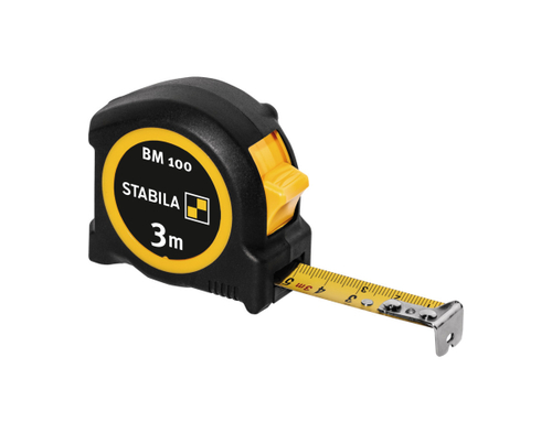 Карманная рулетка Stabila тип BM100, 3 метра 19570